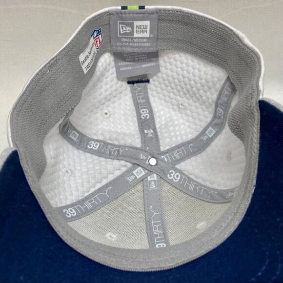 Seattle Seahawks NFL Hat New Era 39 Thirty Men's S/M 100 Yards Sideline On Field - Picture 8 of 15